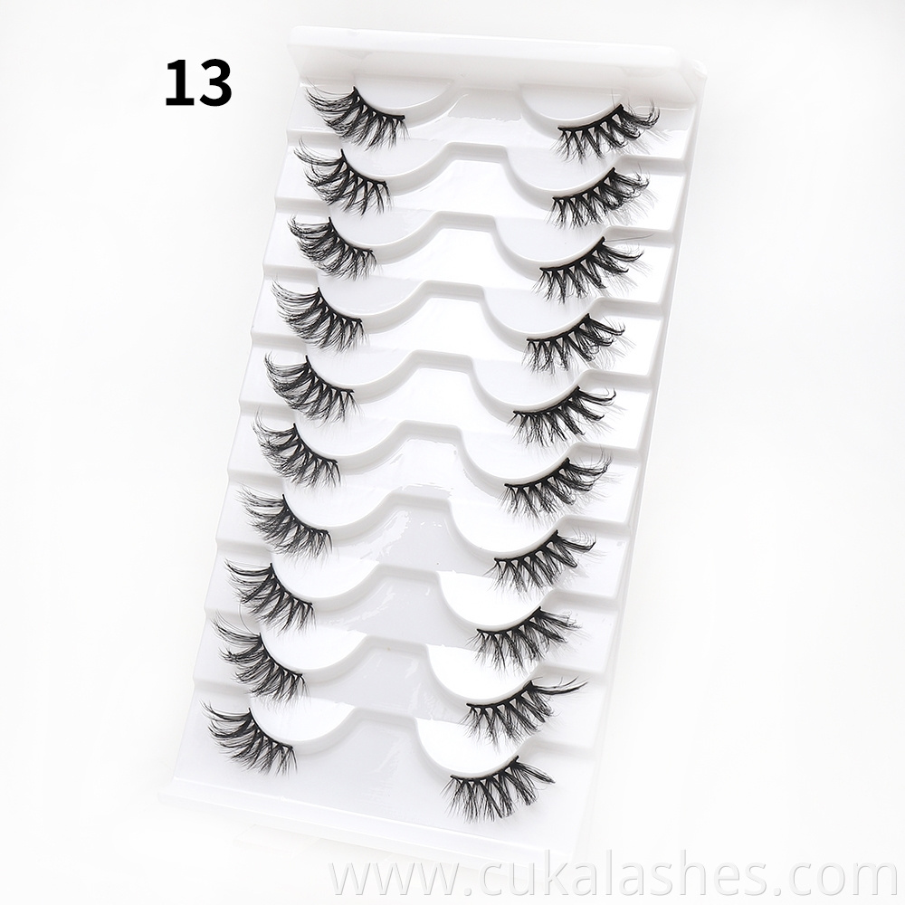 Eyelashes Half Set